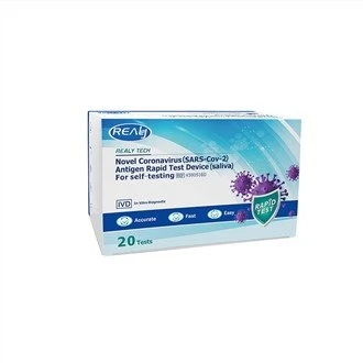 Prova ràpida de la saliva de l'antigen COVID-19
