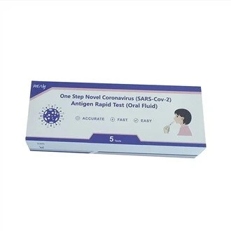 Kit de prova d'antígen ràpid de saliva COVID-19